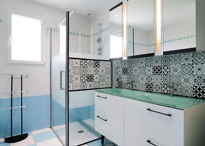 Jolie Maison En Bois à 2 Kms De La De Sur - 6 Personnes Casa de Férias Brem-Sur-Mer