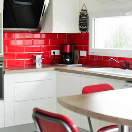 Jolie Maison En Bois A 2 Kms De La De Sur - 6 Personnes Brem-Sur-Mer